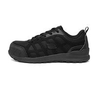 Skechers BULKLIN AYAK, Zapato industrial para Mujer, Black Textile/Synthetic, 36 EU