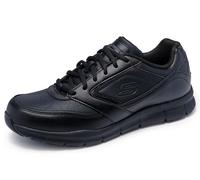 Skechers for Work Men's Nampa Food Service Shoe,black polyurethane,8 M US