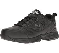 Skechers for Work Women's Dighton Bricelyn Wide Work Shoe, Black, 9 W US, Negro, 39 EU