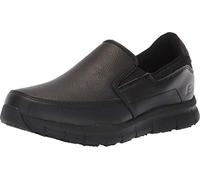 Skechers for Work Women's Nampa-Annod Food Service Shoe,Black Polyurethane,8.5 W US