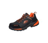 Skechers Galton Pending - Botas de construcción para Hombre, Color Negro/Naranja, Talla 7, Naranja Negro, 41 EU