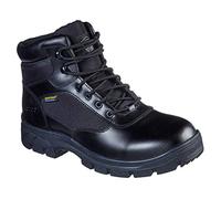 Skechers Hombre Wascana Benen Boots | Trabajo, impermeable, ajuste relajado, peligro eléctrico, antideslizante, espuma viscoelástica