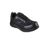 ZAPATOS DE SEGURIDAD SKECHERS WORK ULMUS SR PARA HOMBRE NEGRO