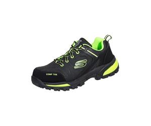 Skechers Men's Galton Pending Construction Boot, Lima, negro, 48.5 EU