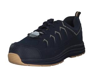 Skechers Men's Malad II ESD Composite Safety Toe Construction Shoe, Navy, 40 EU