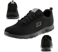 Skechers Mujer Zapatos Profesionales Work GHENTER BRONAUGH Sneakers Negro