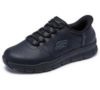Skechers Nampa-Cottonbud Bungee Athletic Sr - Zapatos de trabajo para mujer, Negro -, 40 EU