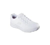 Skechers Nampa OsilMedical Service - Zapatos para Hombre, Blanco sintético, 45 EU
