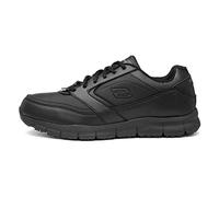 Skechers Zapatos Work Nampa SR – Relaxed Fit – Hombre Negro 40 EU