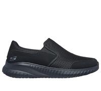 Skechers Squad Chaos Sr Urgran Medical Service - Zapatos para Hombre, Tela sintética Negra, 46 EU