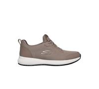 Skechers Squad SrSneaker para Mujer, Punto Plano Gris Pardo, 40 EU