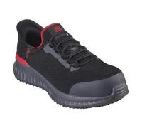 Skechers Tilido Fletchit Comp Toe - Zapatos de construcción para Hombre, Negro, 44 EU Wide