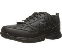 Skechers Work Men's Dighton Work Shoe,Black,7 M US, Negro, 39.5 EU