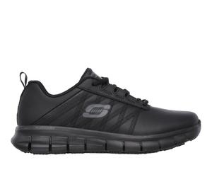 Skechers Work Relaxed Fit: Sure Track - Erath en Negro, talla 41