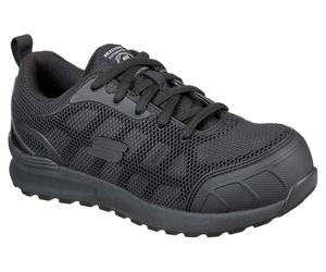 Skechers WORK WOMENS BULKLIN, zapatillas deportivas de seguridad para mujer, con puntera de protección, color , talla: 38.5 EU