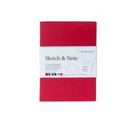 Sketch & Note, Red Bundle 125 g/m², A6, 20 hojas por folleto