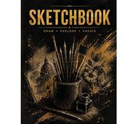 Sketchbook for Drawing: Large 8.5 x 11 Blank Sketch Book for Artists: 120 Pages | Premium Paper | Perfect for Sketching & Doodling