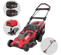 PROMO - Skil 0140 BA - Cortacésped de batería - 2x20V/4ah - Corte 43 cm