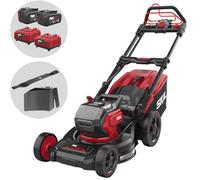 SKIL 0151 BA - Cortacésped de batería 2x20V/4Ah - Corte de 46 cm