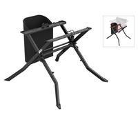 SKIL 1301 AA: Mesa de apoyo para sierras de mesa (ancho de soporte de 80 cm, capacidad de hasta 200 kg, incluye bolsa para polvo)