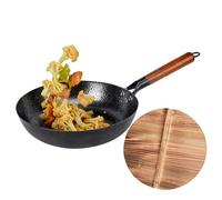 Skillets - Frying Pan | Saute Cooking Cookware | Outdoor Frying Pans | Steak Fryings Pan | Saute Skillets Cookware For Home Kitchen Restaurant Indoor Outdoor Picnics Grilling Barbacoa