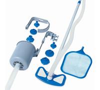 Skimmer Bestway Con Kit de Mantenimiento Limpieza Piscina Completo Por Red Brazo