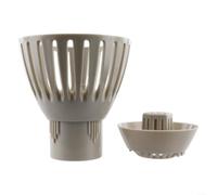 Skimmer para Estanque para koi Recogedor de para hojas Drenaje Ajustable(50mm)