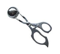SKISUNO Pinza Práctica para Formar y Sostener Bolas de Carne Firmes para Albóndigas Rellenas de Acero Inoxidable Diseño en Forma de Tijera en Cocina DIY
