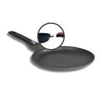 skk 14425 Serie 6 Plus Crepe - Sartén para crepes, apta para inducción, mango extraíble, aluminio fundido, revestimiento antiadherente