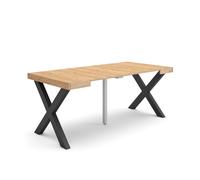 Mesa Consola Extensible Skraut Home, Mesa Auxiliar, Tapa, 58/180x90x73cm, Práctica y Versátil, Varios colores disponibles Oak 180 cm