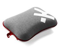 SKROSS - Almohada de Viaje - Almohada de Viaje Ultra cómoda en Espuma de Memoria 100% PU - Lining Lavable - Máquina de Tren de Uso del Aire - Color Gris