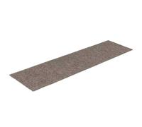 SKTQYQO Alfombrillas de escalera autoadhesivas, 15 unidades, 76 x 20 cm, color beige