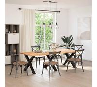 SKTQYQO Patas de mesa para 3 piezas, color negro, 90 x 72-73 cm, acero