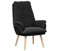 SKTQYQO Sillón Relax moderno negro 69 x 74 x 93 cm tejido sherpa