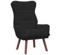 SKTQYQO Sillón terciopelo negro 69 x 74 x 93 cm