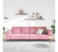 SKTQYQO Sofá salón rosa 250 x 77 x 76 cm