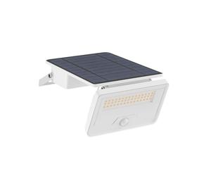 Sky Solar Sensor - Lámpara LED solar con sensor de movimiento y crepuscular, 8 W, 1600 lm, 4000 K, IP54 - Beneito Faure - Blanco - Beneito & Faure
