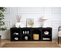 Skye Decor, consola de alta calidad, color , 160 x 51 x 40 cm | Fabricada con tablero de partículas de alta densidad recubierto de melamina al 100%, con un grosor de 18 mm | Diseño moderno para espaci
