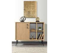 Skye Decor, consola de alta calidad (de 3 piezas) en roble "Sapphire", 100 cm, 100% melamina
