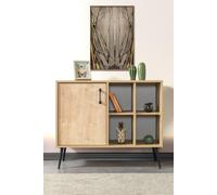 Skye Decor, consola de alta calidad (de 3 piezas) en roble "Sapphire", 100 cm, 100% melamina