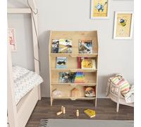 Skye Decor, estantería de alta calidad, roble, 61,5 x 100 x 28,4 cm | Fabricada con tablero de partículas de 8 mm de grosor, recubierto al 100% con melamina | Diseño elegante para hogares y oficinas m