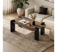 Skye Decor, Juego de mesas Nesting (3 piezas) - Roble Saphir, 100% melamina | Tablero de partículas con revestimiento de melamina 100%