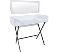 Skye Decor, Lima, tocador, blanco, 100% aglomerado melaminizado, 100 x 89 x 50 cm