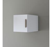 Skye Decor, melamina 100% E1, color blanco, 45x45x57,5 cm, diseño moderno