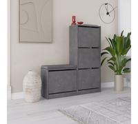 Skye Decor, modelo "Dude" - Gris, armarios para zapatos, color gris, dimensiones: 105 x 118,5 x 26 cm