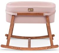 Skye Decor, modelo Hier-Hier HDS, color rosa, madera de roble, cuna, dimensiones 70x46x72 cm, estructura: 100% madera de pino