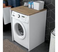 Skye Decor, modelo KD103 - 2341, armarios para baño, nogal, 65 x 91,8 x 60 cm