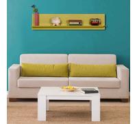 Skye Decor, modelo Raf-11-Yy-1, Wandregal (estantería de pared), color verde, 100% aglomerado melaminizado, 120 x 20 x 25 cm