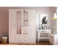 Skye Decor, modelo Rb-012, armario, color blanco mate, fabricado en tablero de partículas, dimensiones: 140 x 180 x 52 cm