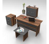 Skye Decor, modelo VO12 - VO12 LCS, estilo Barroco, para sala de estar, dimensiones 73,8 x 140 x 60 cm, fabricado con tablero de partículas recubierto al 100% con melamina